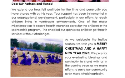 Julebrev fra IOP Tanzania